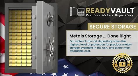 precious metals storage containers